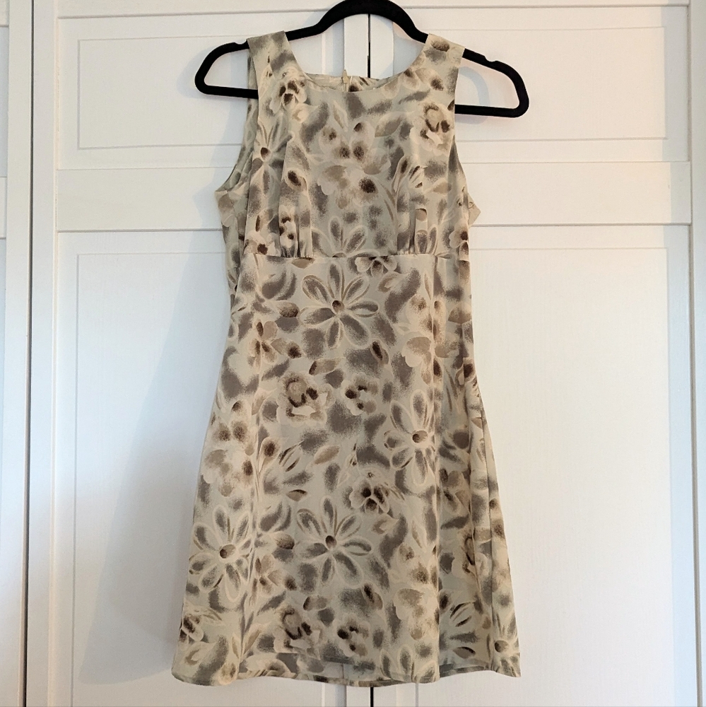 Vintage 90s Babydoll Mini Dress | All That Jazz | Moss Sage Pistachio